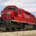 Railroad Engine Red
